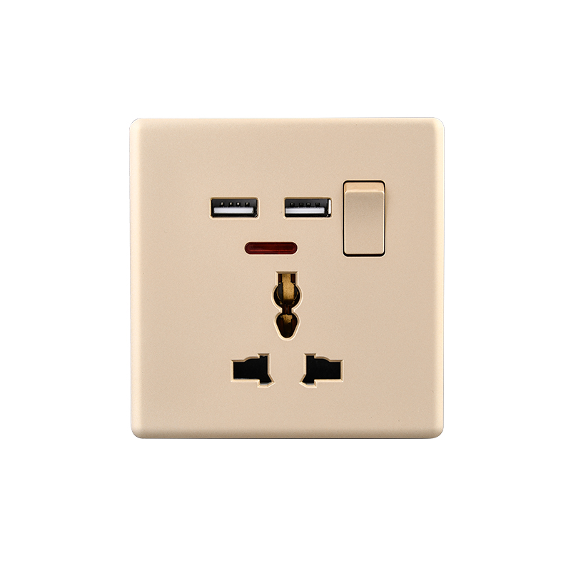 KLASS New Design Series – Future 2Gang 1Way Switch Home Switches and Electrical Sockets