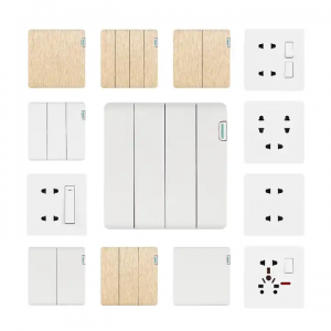 KLASS hot selling china factory price pc panel KS6 series socket and Switch Socket For Residential