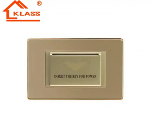 Standard energy saving magnetic card home electric switches