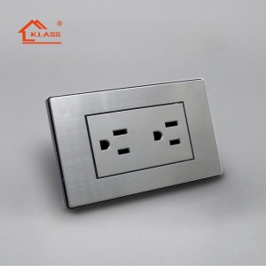 US standard OEM Custom Gold color fast charging Type A Type C wall outlet usb sockets