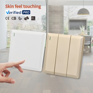 New design 250V UK BS standard wall switches with OEM/ODM super slim switch panel for home electric light switches and socket