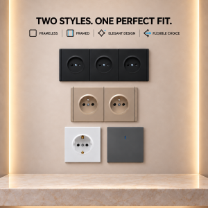 KE10 EU Standard Socket Double Pole 16A | Comme...