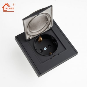 EU Standard PC Panel Switches and Sockets Germa...