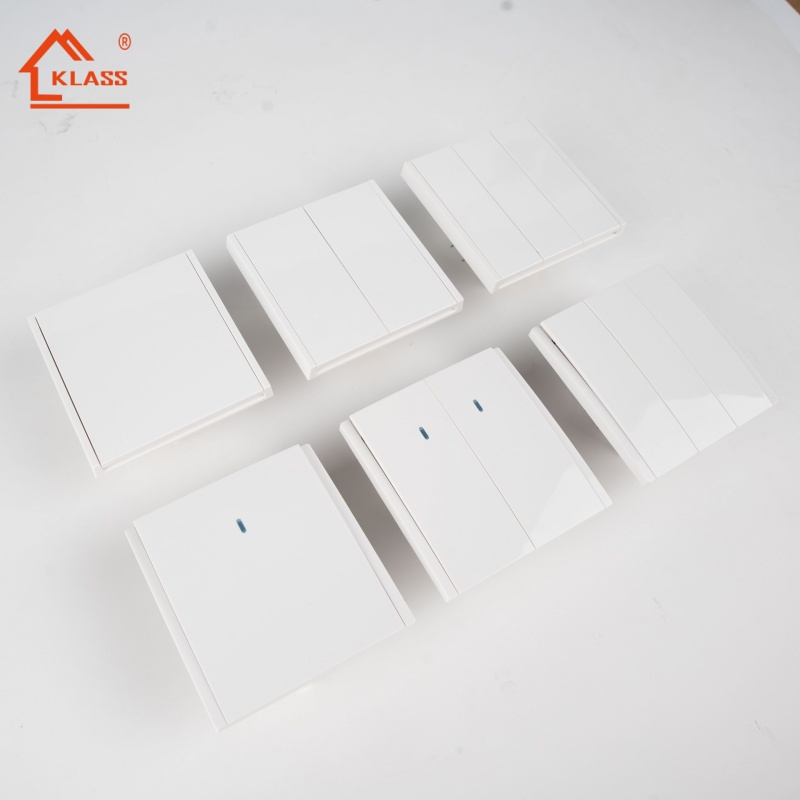 Euro Standard Modern Design Gold Grey Color Aluminum Panel 2P + T 16A Wall Socket Electric Plugs Sockets French Power Sockets