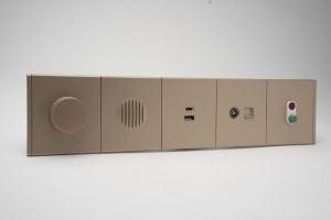 KE10 2 Gang European Wall Socket | LED Indicator | KLASS
