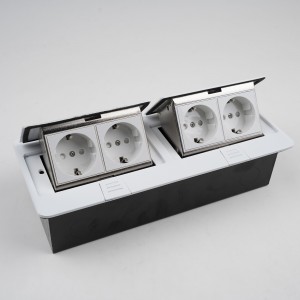 Modular Replaceable 3 4 6 8 Modules Table Socket Floor Socket Box