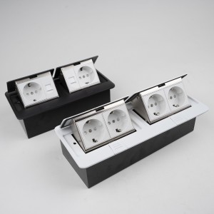 Modular Floor Box & Table Socket for European Offices | KLASS