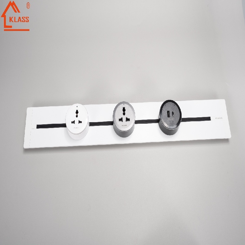 New Detachable and Movable Wall Power Track Socket with USB and Type-C Ports, the First Choice for Enhancing Quality of Life