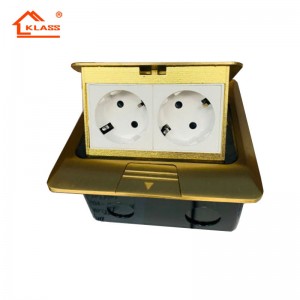 cooper panel EU pop up floor socket for European market