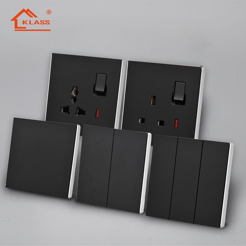 China wholesale Fan Dimmer Switch Suppliers –  Wholesale Pvc 86type Wall Home Electrical Switch And Usb Socket Mount Box Outlet German Pakistan Style – SUNNY ELECTRICAL