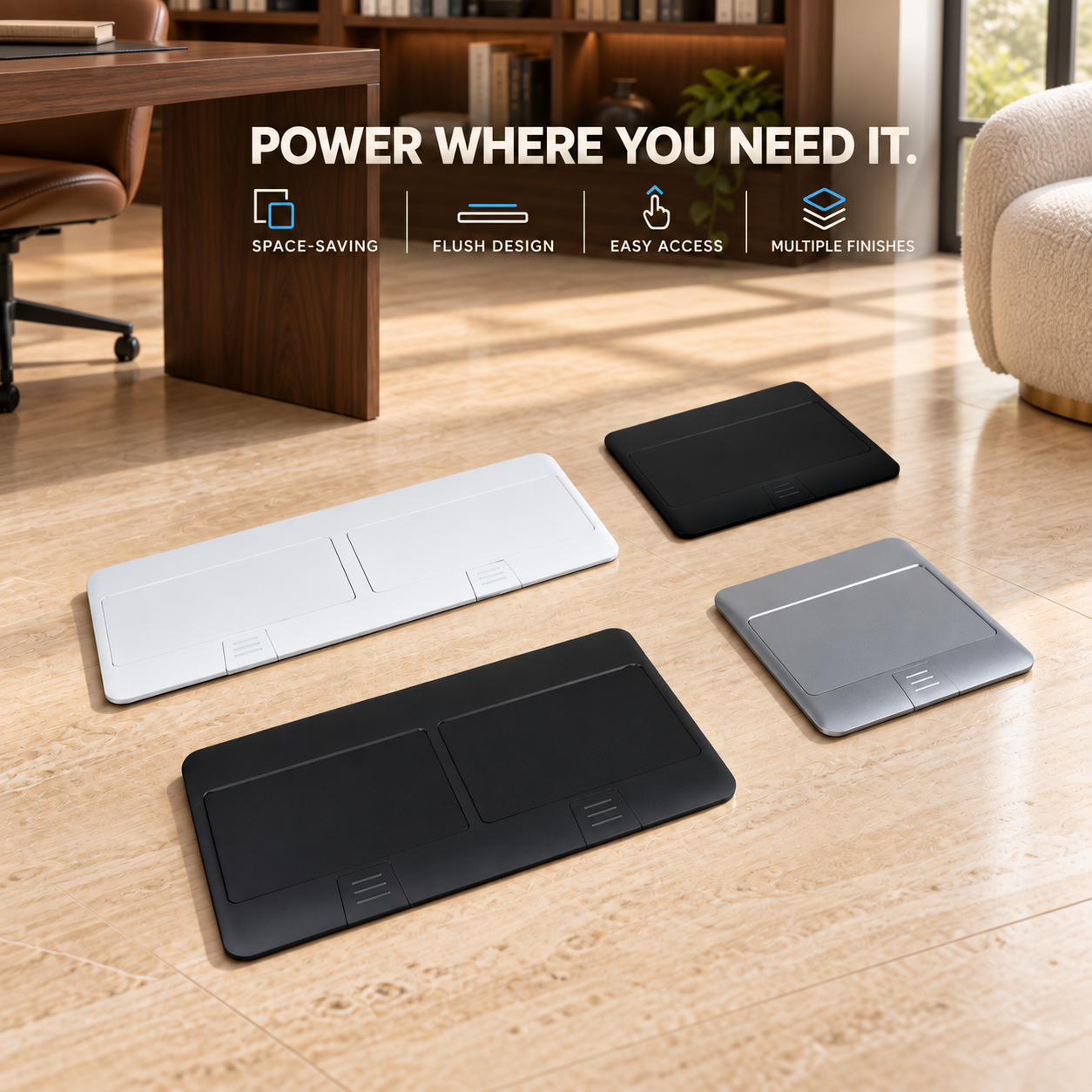 Modular Floor Box & Table Socket for African Projects | KLASS
