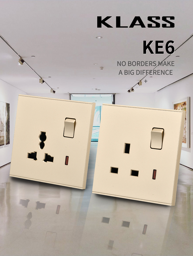China UK standard iraq nigeria tanzania kenya 13A doubles electrical switches sockets